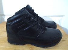 Firetrap RHINO Black Leather Lace Up Mens Ankle Boots UK-6,5