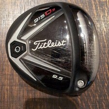 Titleist 915D3 9.5° Driver Head Only Used Golf Club, Slight Wear