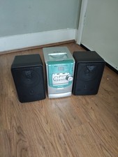 Alba SYS1717CD Micro HiFi System FM Radio CD Cassette Tape with Fujistu Speakers