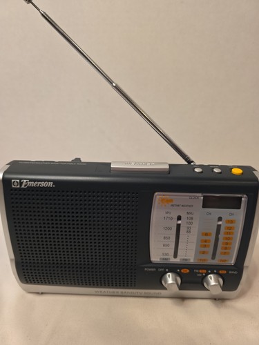 Vintage emerson weather - vintage, fm