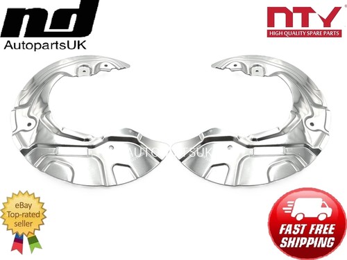Front brake disc dust - front, l+r