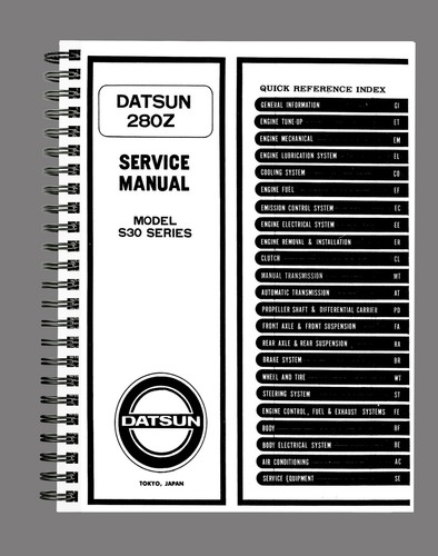 Datsun 280z s30 - s30, manual