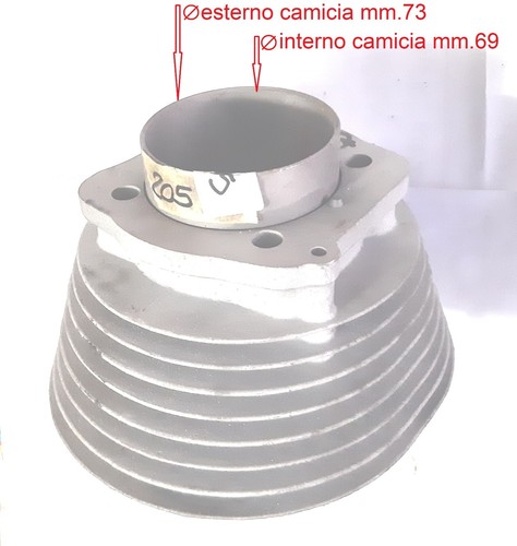 Cylinder 69 for ducati - mm.,