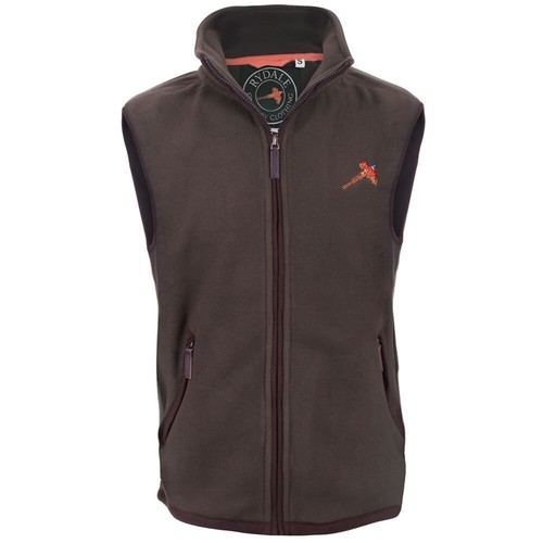 Men country fleece gilet - fleece,
