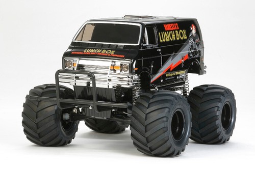Tamiya 58546 black lunch box - black,
