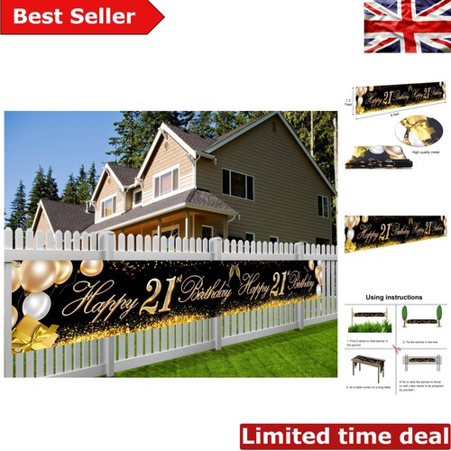 Stunning black gold 21st - gold,