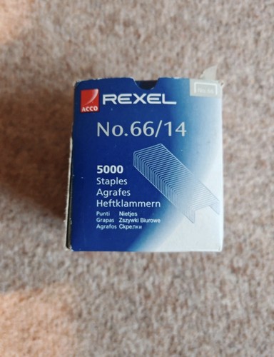 Rexel staples 14mm - 66,