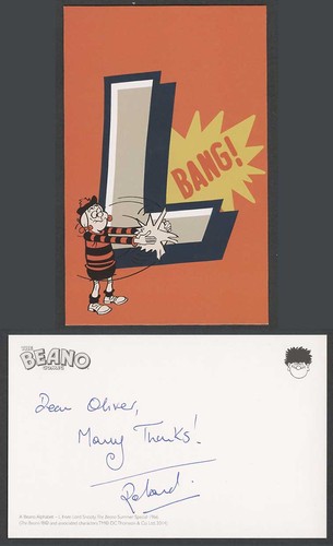 The bango comic postcard - postcard, a