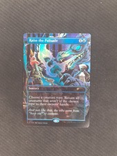 Raise the Palisade (Double Rainbow Foil) Secret Lair Drop Foil