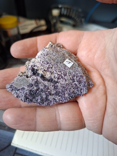 Blue john fluorite - fluorite, –
