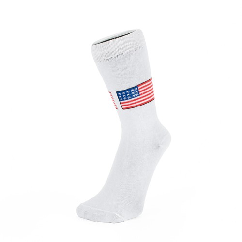 American flag white ankle - flag,