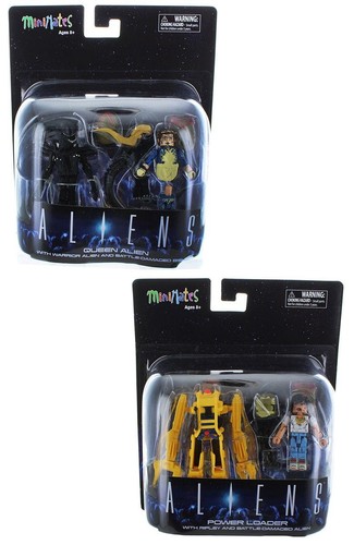 Aliens deluxe minimates - set, of