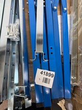 HOMCOM Set of 2 Adjustable Telescopic Builders Trestle