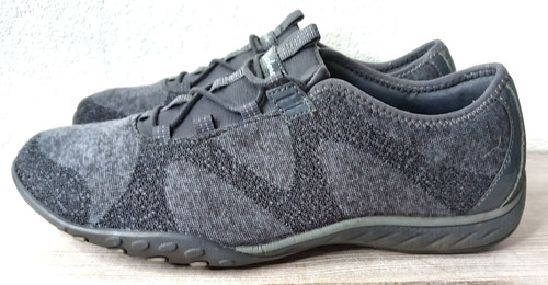 Ladies skechers grey breathe - grey,
