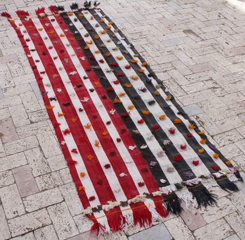 Turkish kilim x88 - kilim, 35''x88''