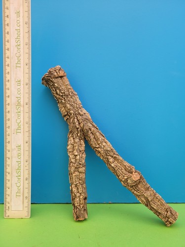 Cork bark branch 21cm snake - cork,