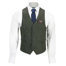 Mens Tweed Waistcoat Vintage
