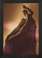 Statue Life Framed Wall Art