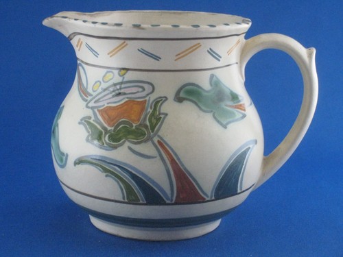 Vintage honiton jug - jug, high.