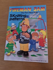 Vintage Fireman Sam 5 Knitting