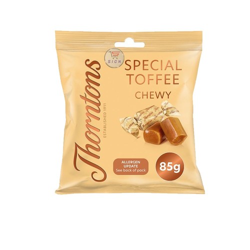 Thorntons chewy special toffee - thorntons,