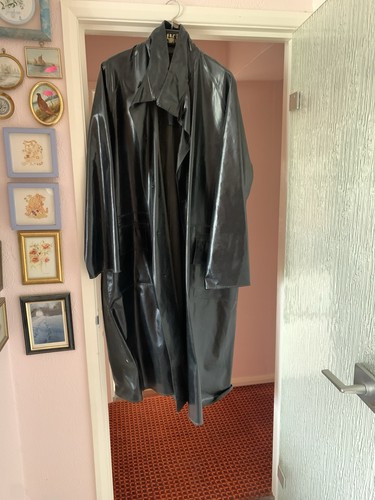 Vintage yarmouth pvc oilskin - vintage,