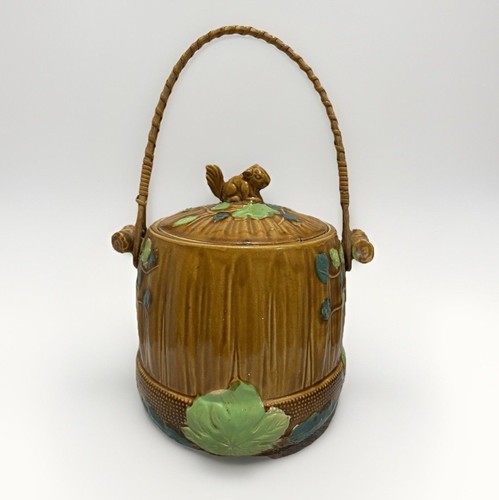 Vintage majolica biscuit - vintage,