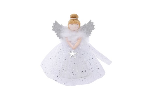 Silver blonde angel christmas - blonde,