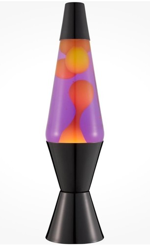 Lava lamp autumn dusk - 14.5",