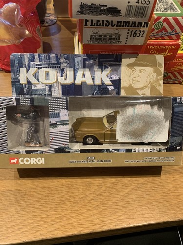 Corgi kojak buick with white - corgi,