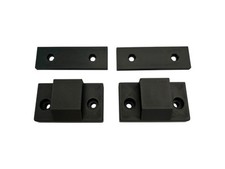 2 x Replacement Hinge Mounts and Plates for Technics SL1200 & SL1210 MK2 