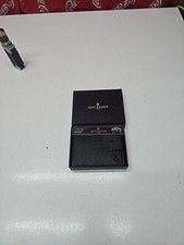 Jeff Banks Wallet Black Leather Bi Fold Zip Coin Pocket Card Holder