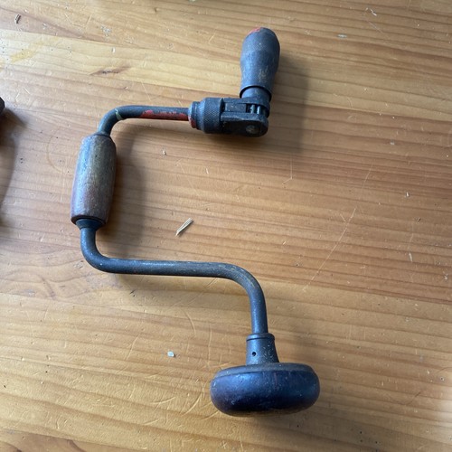 Antique vintage hand drill - /,