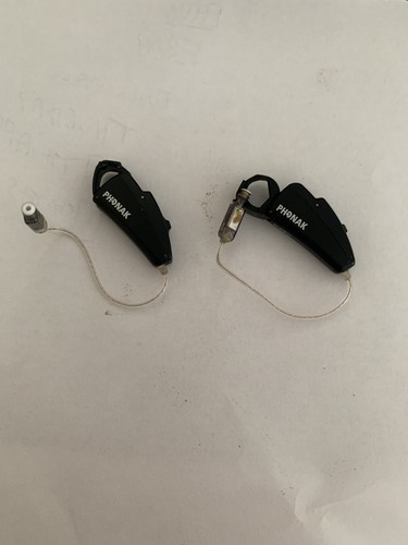 Pair phonak hearing aids - pair, cross