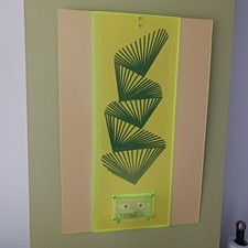 Perspex Abstract Music Themed