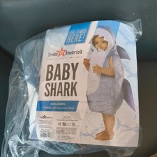 Dress Up America Blue Shark Kids Costume