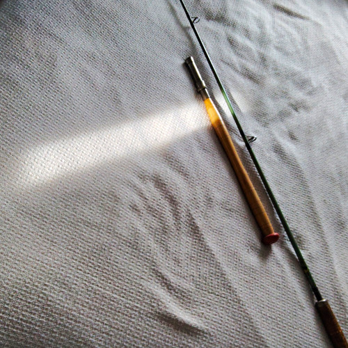 Vintage boat fishing rod 2pc - rod,