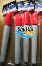 Bulk Buy 4 x Fladen Large Sea Pike Fishing Loose Tubby Floats 200mm Length (8")