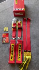 Sabelt 6 POINT FORMULA HARNESS RED 2" LAP 3"