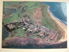 Air Fotos Postcard - ALNMOUTH, NORTHUMBERLAND. Unused.