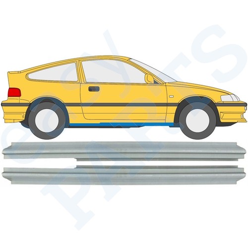Honda crx 1987 1992 sill - 1987-1992,
