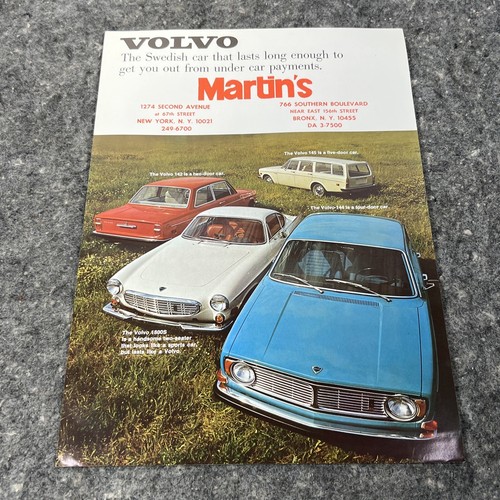 Vintage 1969 volvo brochure - vintage,