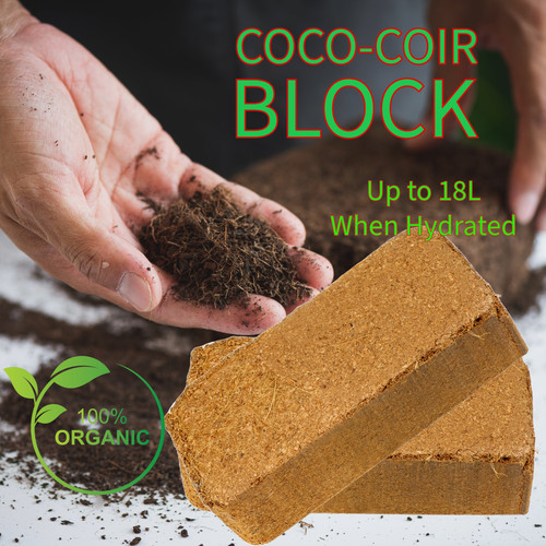 Coco coir brick - coco,