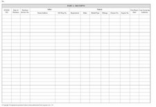 Car Sales / Vehicle Stock Book REFILL (VAT Margin Scheme) For selling used cars