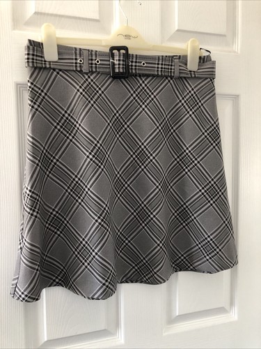 Ladies black white check - -, &