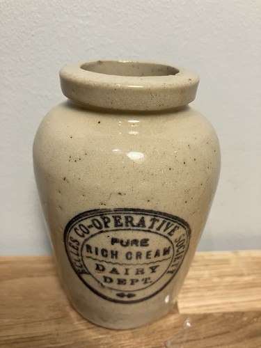 Cream pot crock manchester - pot,