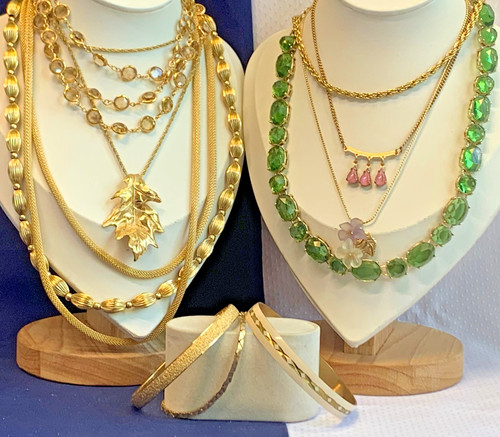 Vtg costume jewelry lot - costume,