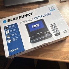 Blaupunkt Portable DVD Player 7-inch Screen With Remote PSU + Case