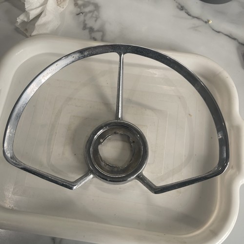 Lucas chrome steering wheel - chrome,