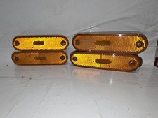 MAZDA MX5 SIDE REFLECTOR FULL SET FRONT AND REAR ORANGE